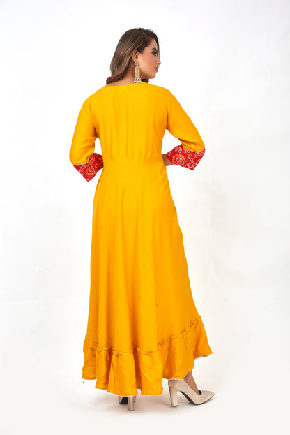 Designer Long ( floor length) Gown/ One piece